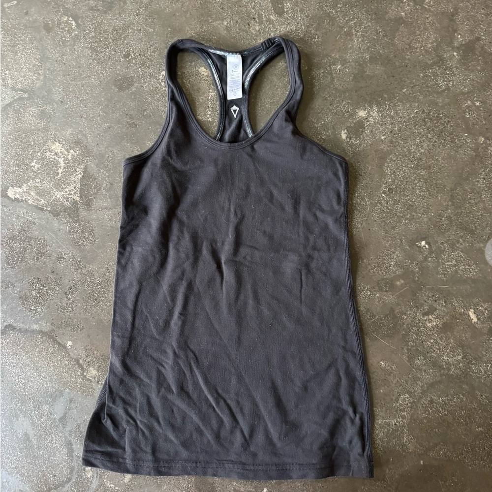 Ivivva Charcoal Racerback Tank Top